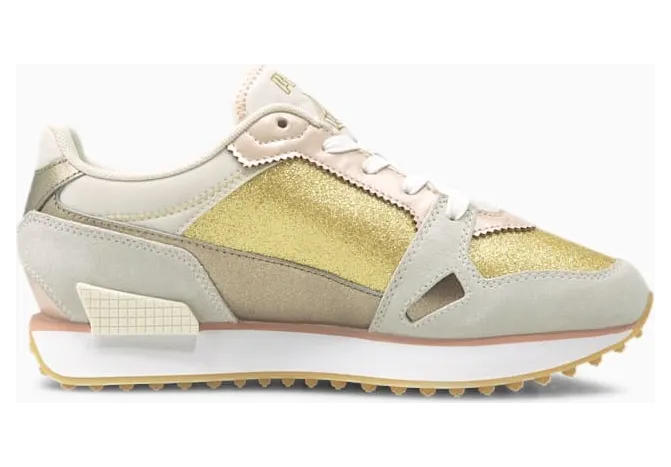 Puma x CHARLOTTE OLYMPIA Mile Rider Damen Weiß/Rosa (374340-01)