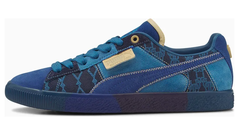 Puma x DAPPER DAN Clyde Pre-Game Runway Blue (392082-01)