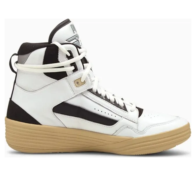 Puma x KUZMA Clyde All-Pro Mid Basketball Shoes White/Beige (194836-01)