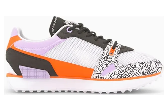 Puma x MR DOODLE Mile Rider Damen Weiß/Schwarz (374215-01)