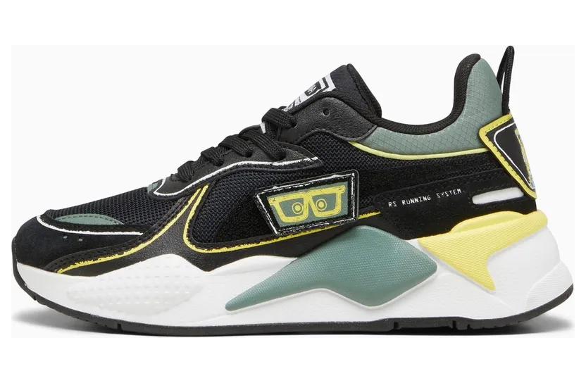 Puma x SPONGEBOB SCHWAMMKOPF RS-X Kinder Schwarz (393891-01)
