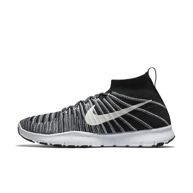 Nike  Free Train Force Flyknit Black/White-Volt Black/White-Volt (833275-002)