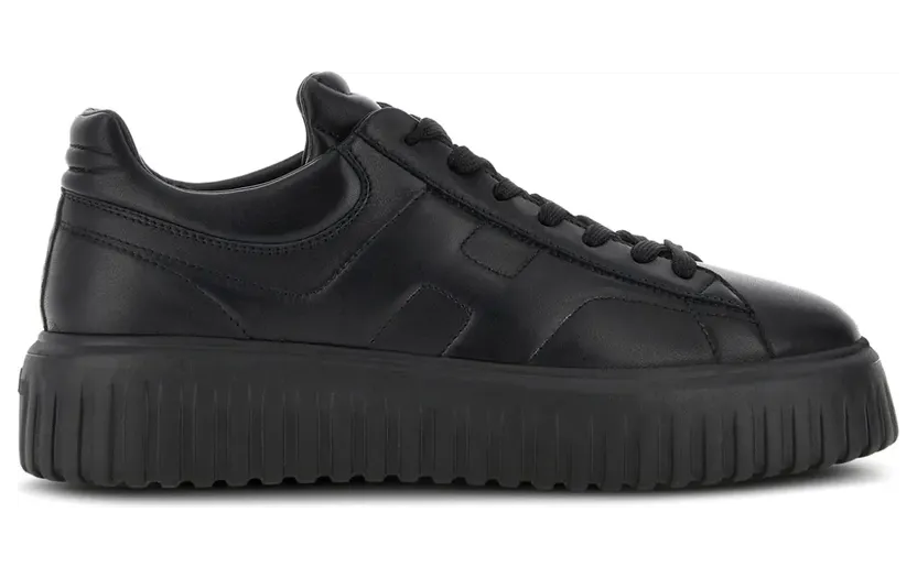Hogan H-Stripes low-top sneakers – Zwart (HXM6450FC60LE9)