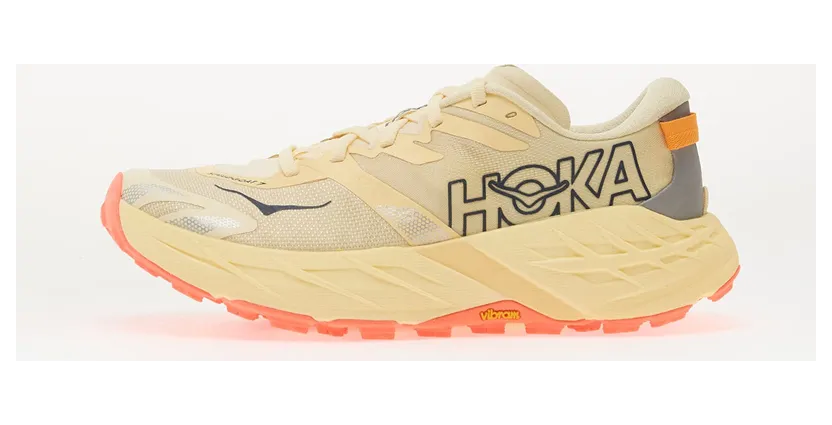 Hoka One Speedgoat 7 Vintage Yellow Neon Flame