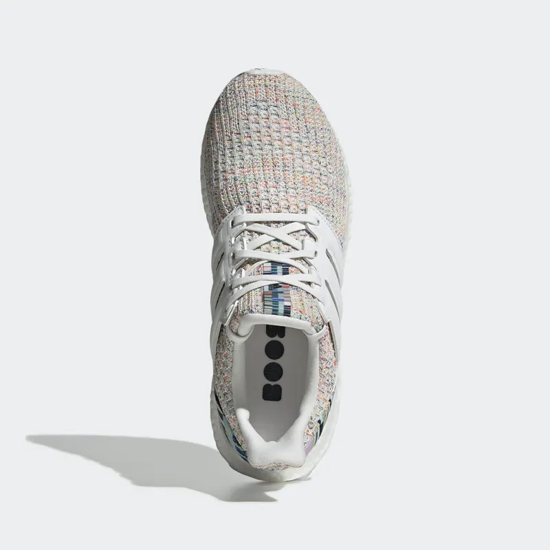 adidas Ultra Boost White Multi-Color (W) Crystal White/Crystal White/Glow Green (F34079)