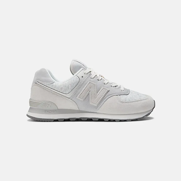 New Balance Gray 574 Sneakers (U574GRM)