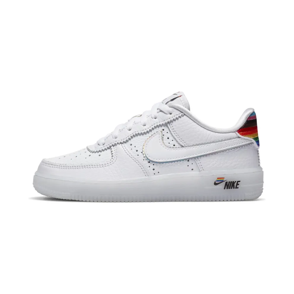 Nike Air Force 1 Low Be True 2020 (PS) White/Multi-Color-White (CW7439-100)
