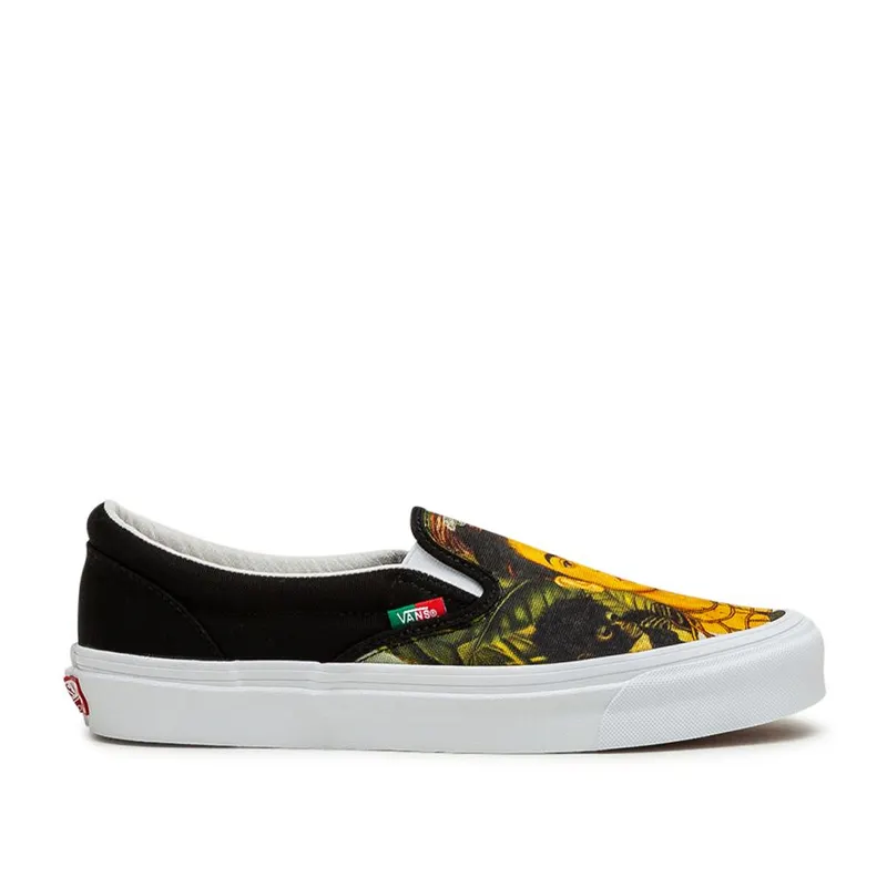 Vans Slip-On Frida Kahlo Self-Portrait/Thorn Necklace (VN0A3AV7TSK1)