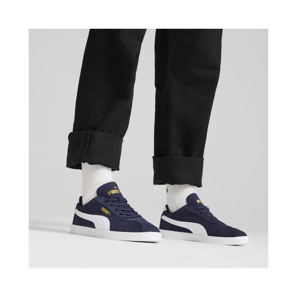 Puma Club II Suede “Puma Navy / Puma White / Puma Gold” (397444_04)