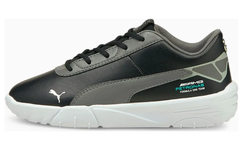 Puma Mercedes F1 Drift Cat Delta V Kinder Motorsportschuhe Schwarz (306921-02)