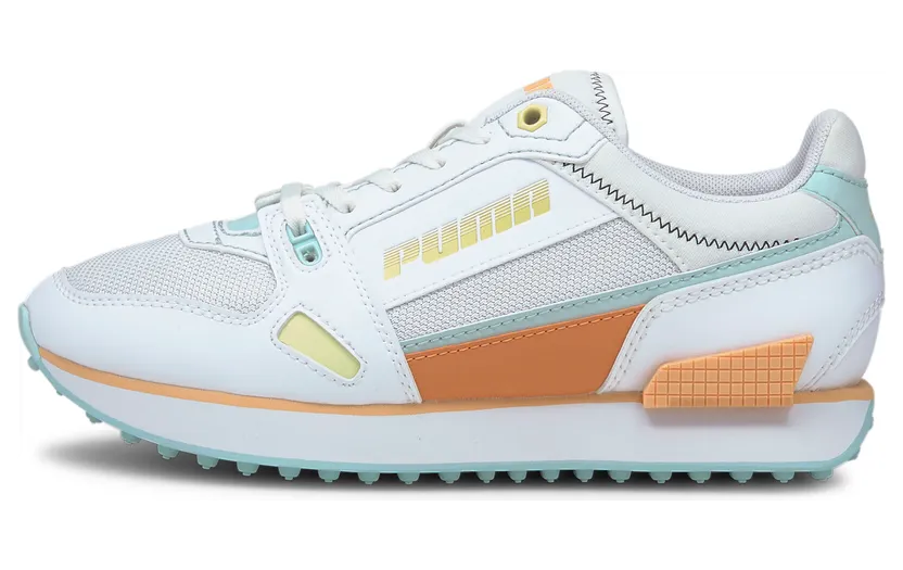 Puma Mile Rider Pastel Mix dames Wit/Blauw/Roze (375077-02)