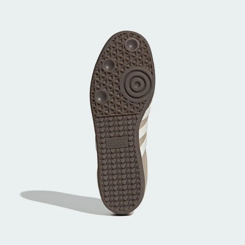 Adidas SAMBA OG Shoes Stone Khaki / Chalk White / Trace Khaki (IH6805)