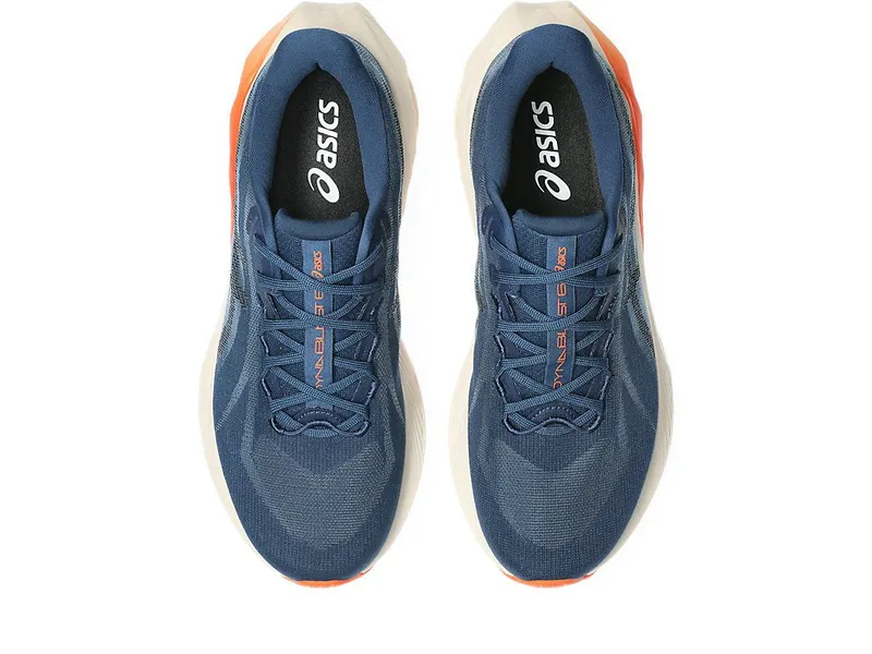 ASICS DYNABLAST 6 “Independence Blue / Cherry Tomato” (1011C245-400)