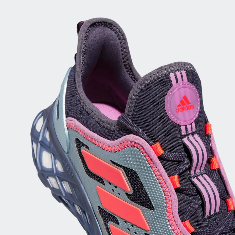 Adidas Web BOOST Running Sportswear Lifestyle Magic Grey Met / Impact Orange / Shadow Navy (GZ6444)