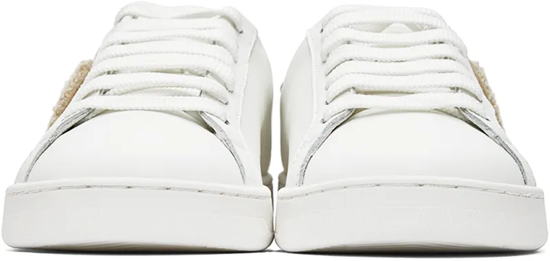 Palm Angels Teddy Bear Tennis “White” (PMIA058F21LEA0010160)