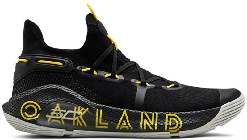 Under Armour Curry 6 Thank You Oakland Black/Elemental-Black (3020612-006)