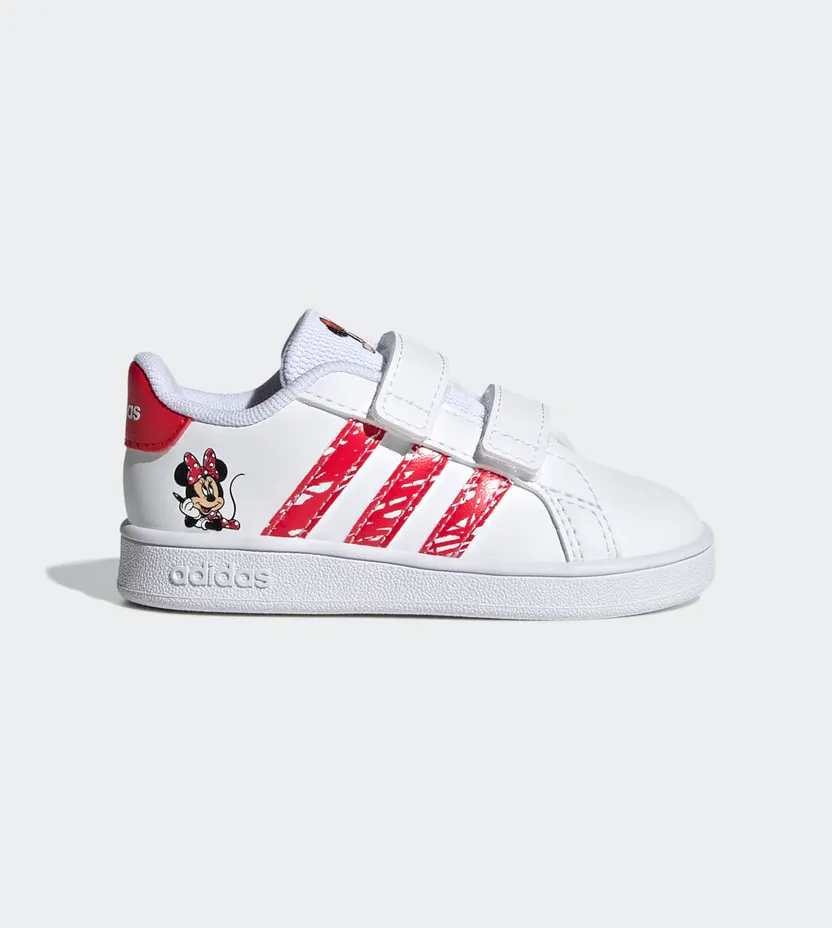 adidas adidas x Disney Minnie Mouse Grand Court Cloud White / Cloud White / Ray Red (GY8011)