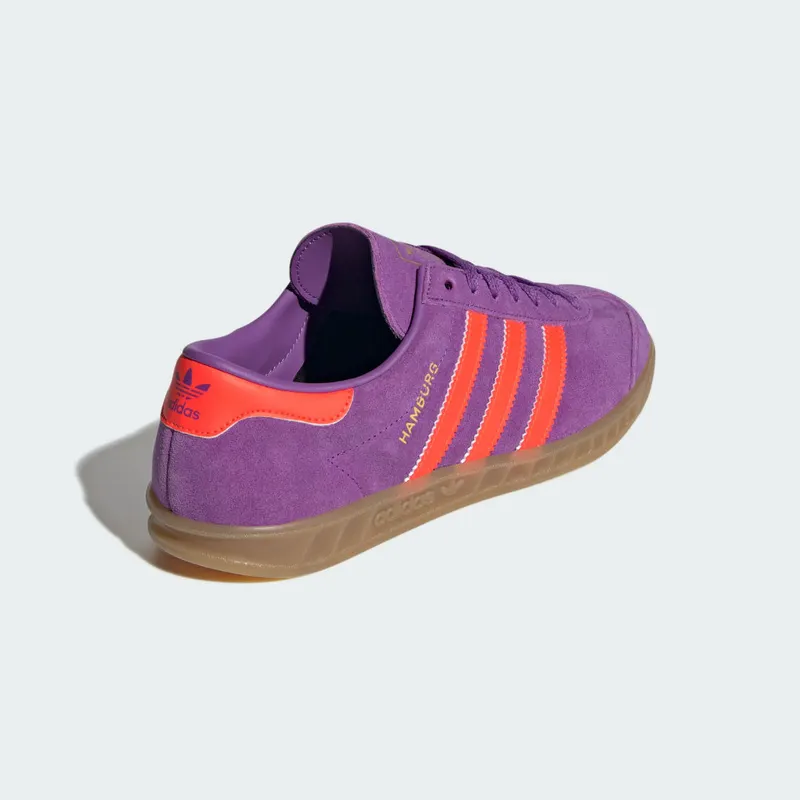 Adidas Hamburg Active Purple / Solar Red / Gold Metallic (JS0679)