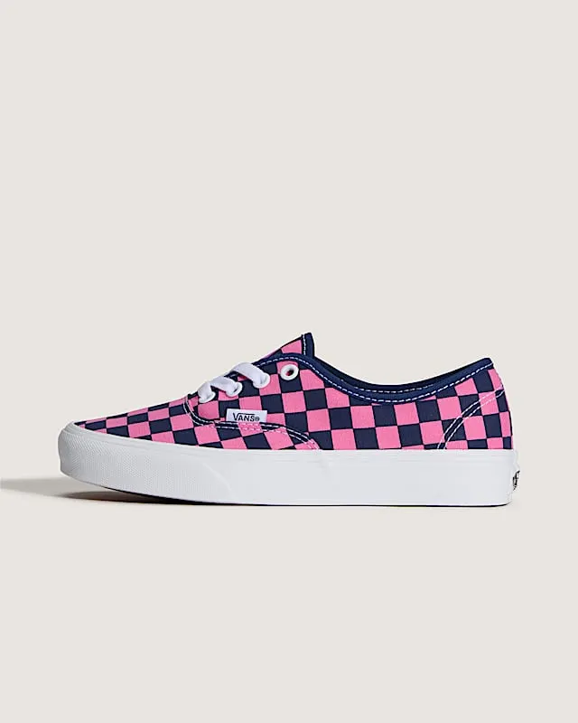 Vans Authentic Checkerboard Deep Indigo Blue Fizz Pink (VN000EAD1VZ)