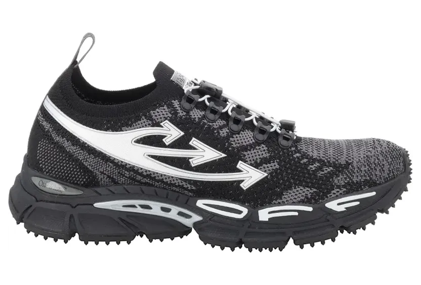 Off-White Be Right Back mit Intarsienstrick “Grey” (M2AOS6F0011072)