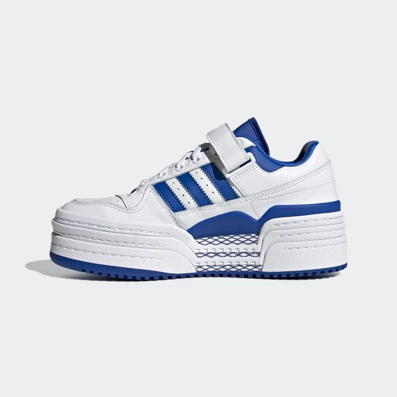 adidas Triple Platforum Lo Cloud White / Cloud White / Royal Blue (H05049)