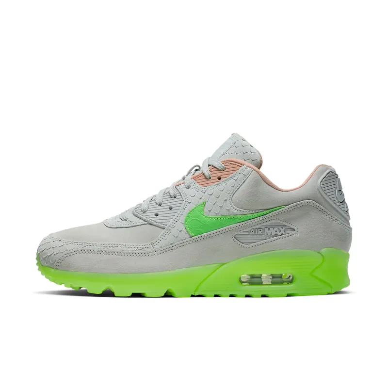Nike Air Max 90 New Species Pure Platinum/Electro Green-Bio Beige (CQ0786-001)