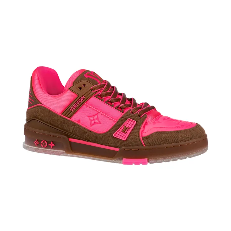 Louis Vuitton Trainer Pink Brown (1A8Z5A)