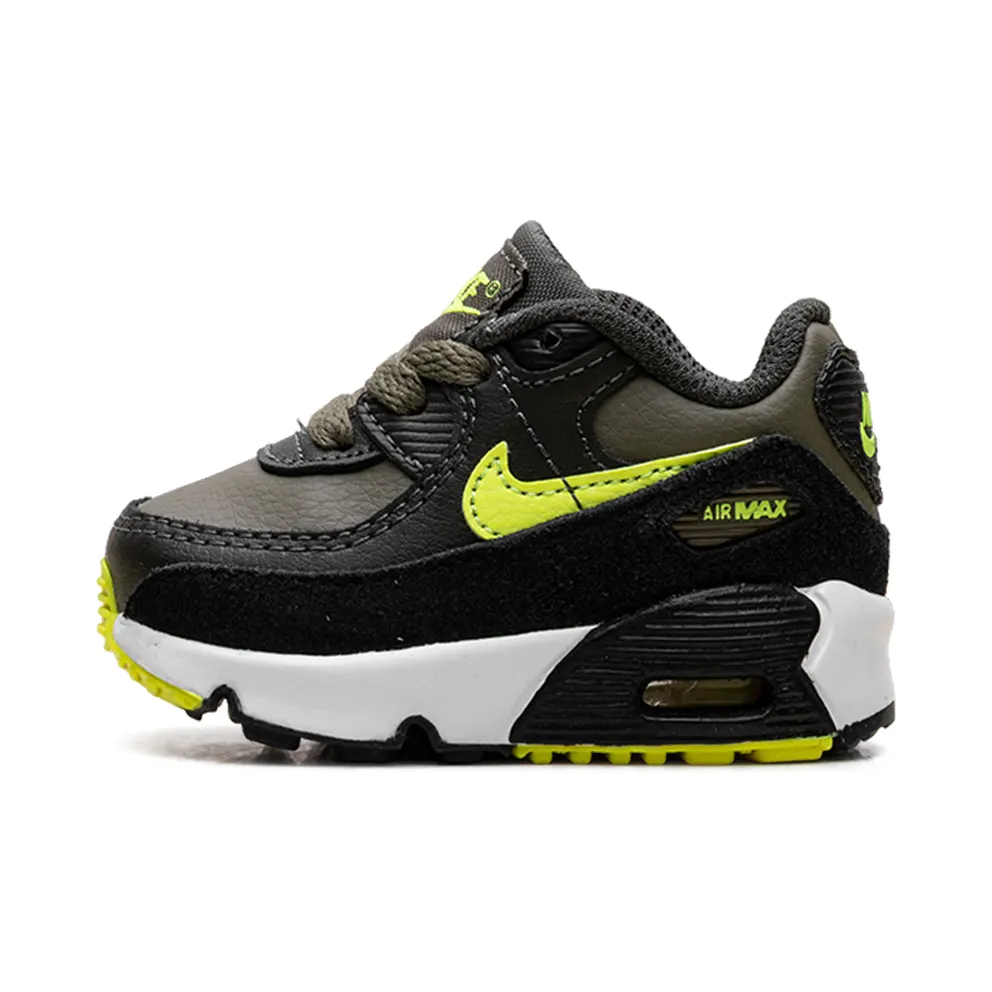 Nike Air Max 90 LTR TD “Medium Olive/Volt-Black” (DV3609-200)