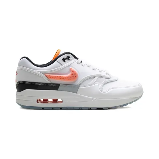 Nike Air Max 1 White/Hyper Crimson/Black sneakers – 100 WHITE/HYPER CRIMSON/BLACK (HQ3503)