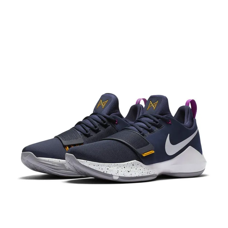Nike PG 1 The Bait Obsidian/University Gold-Hyper Violet-Wolf Grey (878627-417)