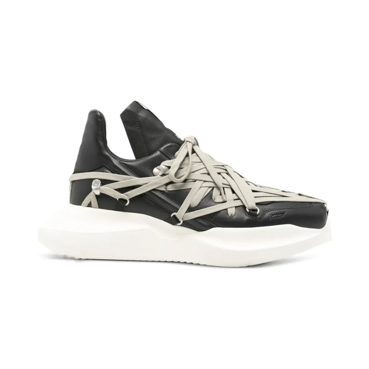 Rick Owens mit Schnürung “Black” (RU01F2812LCOW1)