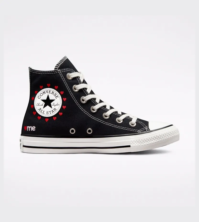 Converse Chuck Taylor All Star Embroidered Hearts Blauw/vintage White (A01602C)