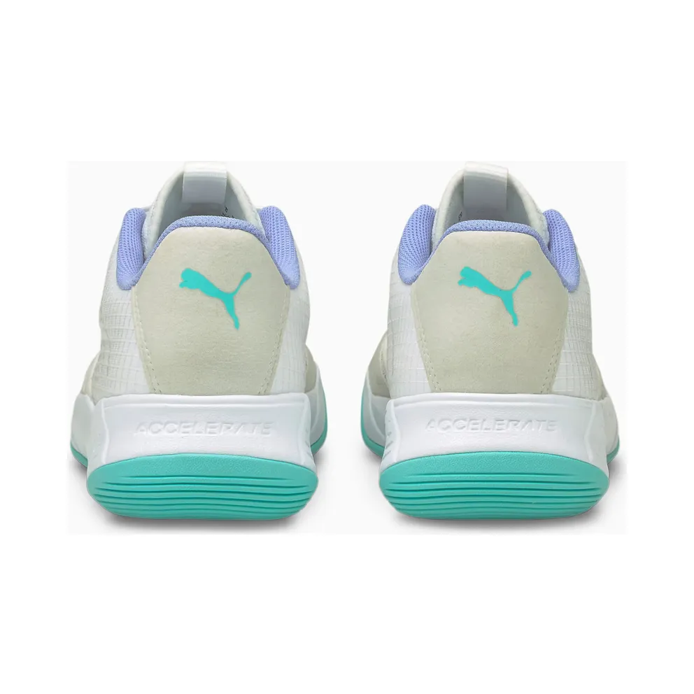 Puma Accelerate Pro W+ Handball Shoes vrouwen Purple/White (10660301)