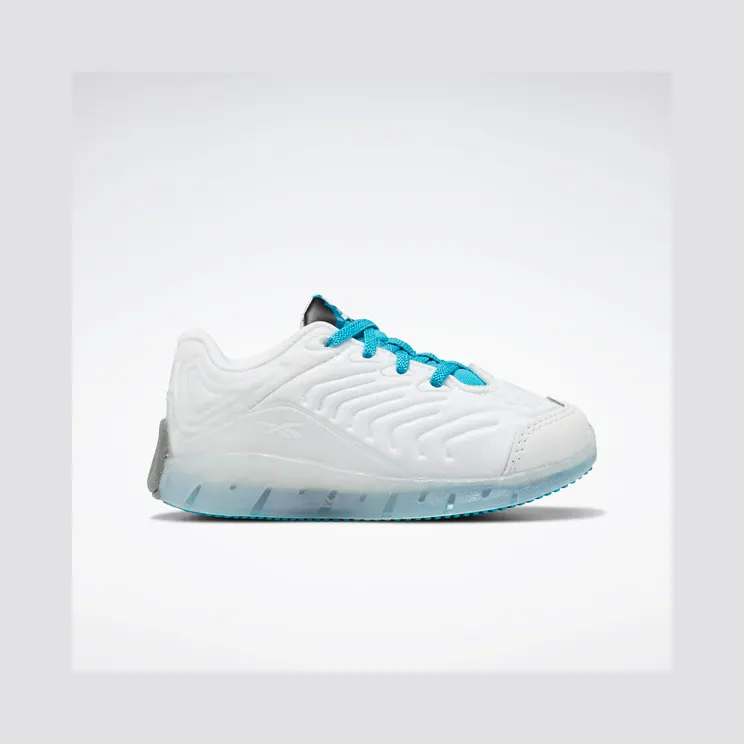 Reebok Zig Kinetica White / Feather Blue / Silver Metallic