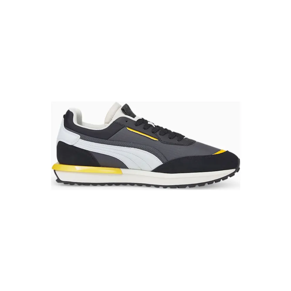 Women’s PUMA City Rider Electric Black/Ebony/Nimbus Cloud (382045-05)