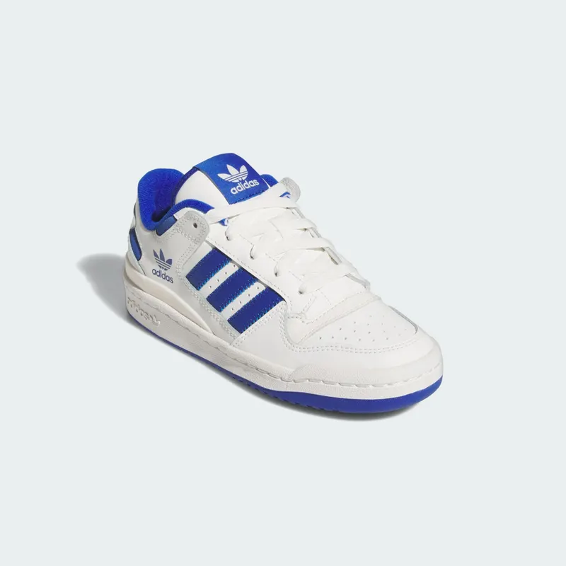 Adidas Forum Low CL Kids Core White / Royal Blue / Core White (IH7917)