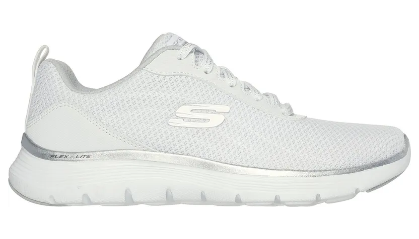 Skechers Flex Appeal 5.0 – Uptake Sneaker Wit/Zilver
