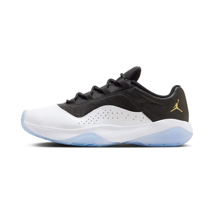 Air Jordan RETRO 11 CMFT LOW “BLACK WHITE GOLD” (DN4180-070)