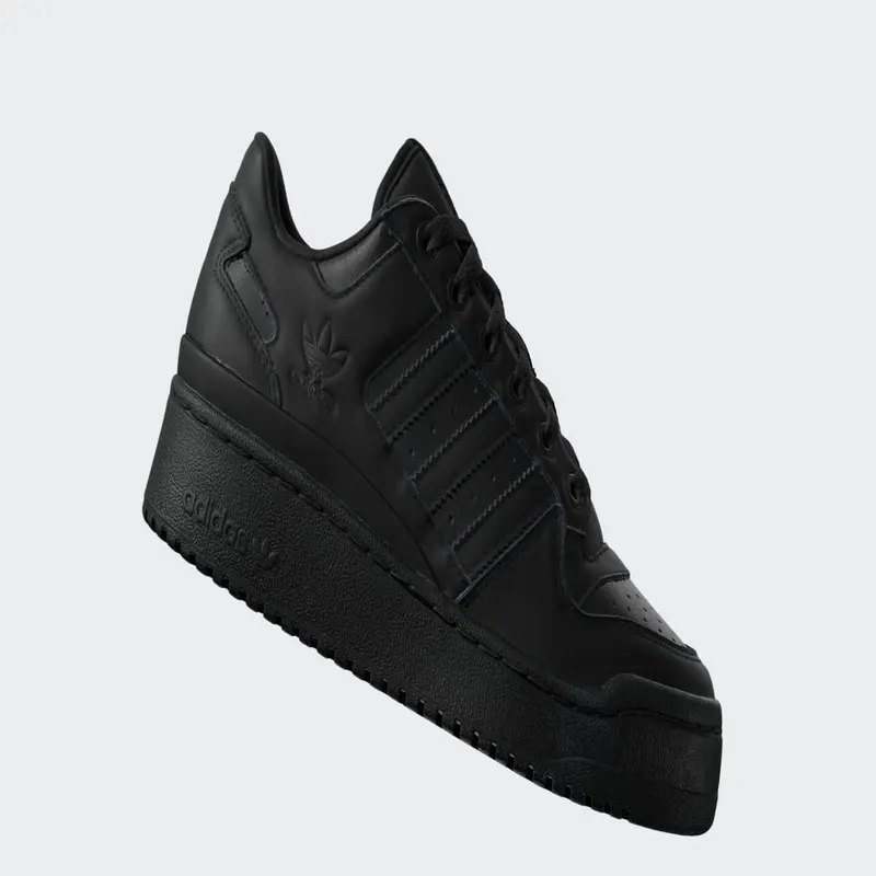 Adidas Forum Bold Stripes Core Black / Core Black / Cloud White (ID6844)