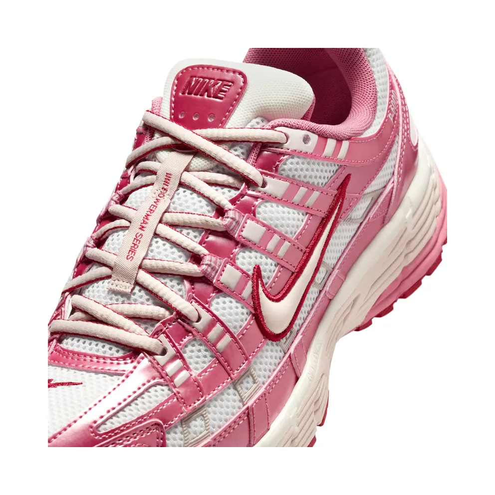 Nike P-6000 “White Silt Red Peony” (IO3496-100)