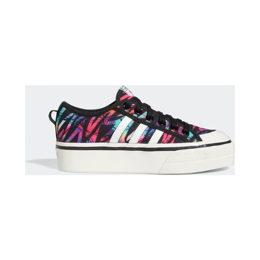 adidas Nizza Platform Schuh Core Black / Core White / Core Black (HQ9857)