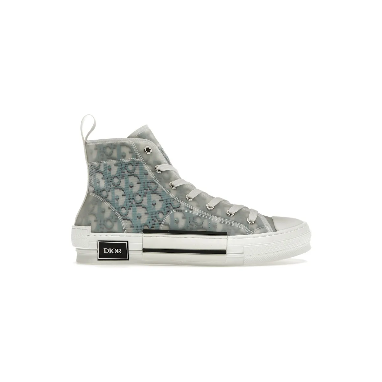 Dior B23 High Top Blue Oblique Pixel (3SH118YTG H165)