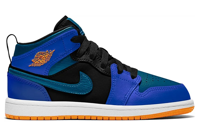 Jordan 1 Mid Racer Blue Green Abyss (PS)
