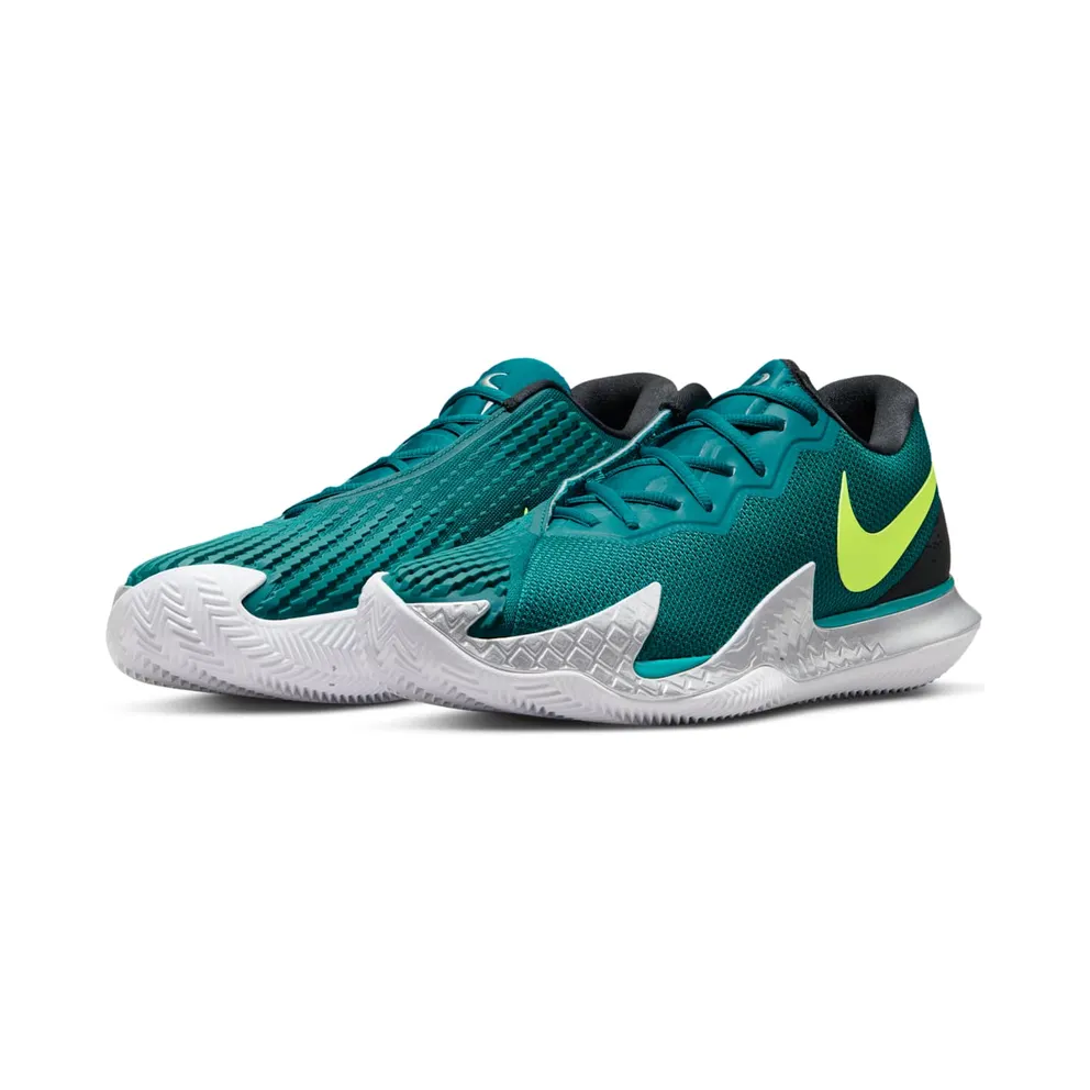 NikeCourt Air Zoom Vapor Cage 4 Rafaen (gravel) Blue “Bright Spruce / Black / White / Atomic Green” (DV1773-310)