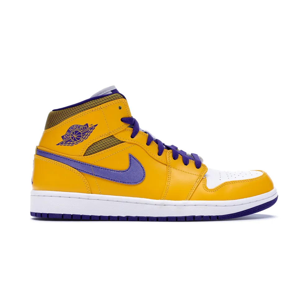 Air Jordan 1 Mid Lakers (554724-708)