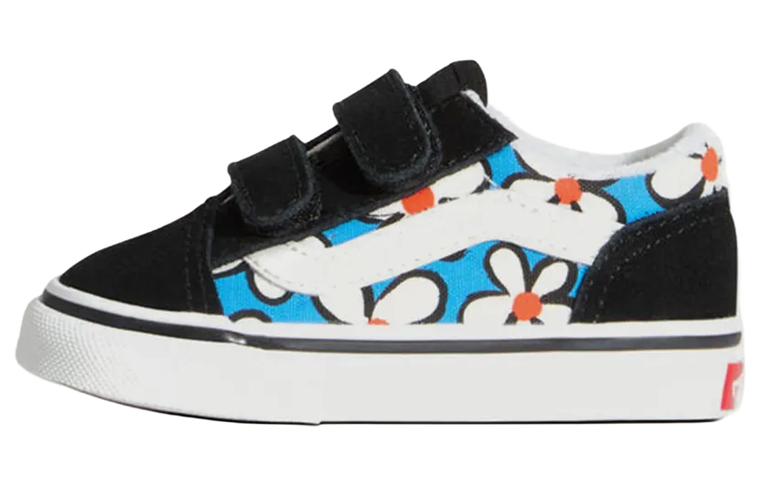 Vans Old Skool V TD “Floral / Bright Azure” (VN000CTGFNM1)