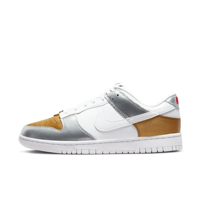 Nike Dunk Low Gold White Silver (DH4403-700)