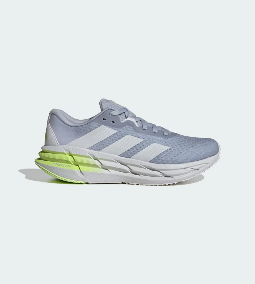 Adidas Adistar 3 Running Shoes Halo Silver / Zero Metalic / Pulse Lime (JI1245)