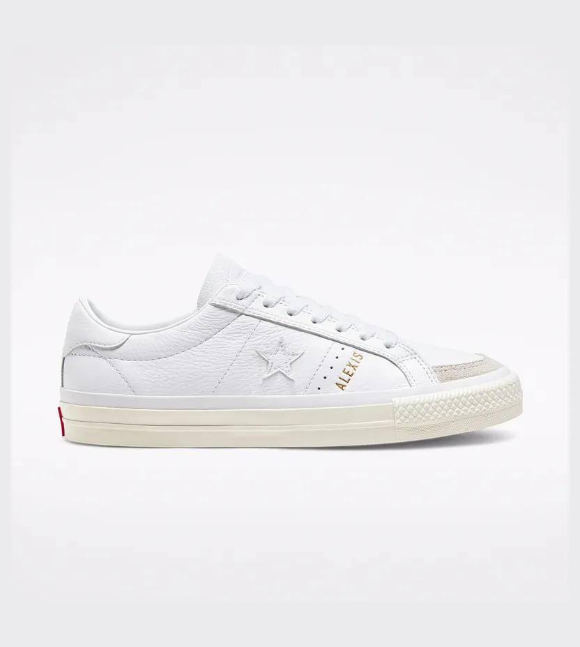 Converse CONS One Star Pro AS Low Top White/enamel Red/egret (168658C)