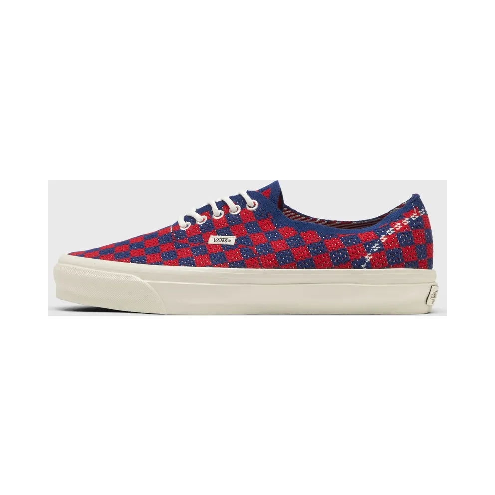 Vans LX AUTHENTIC 44 EK PUNK CHECK Blue / Red